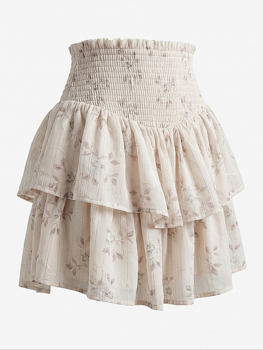 NWT! Altard State CREAM Ruffle Skirt